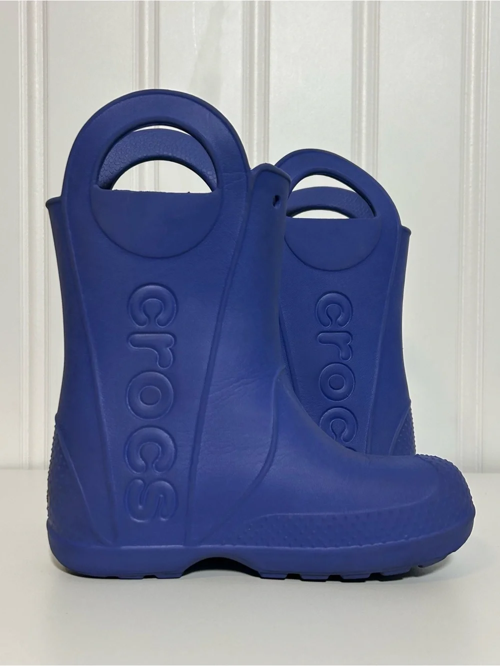 Crocs handle it rain boots blue